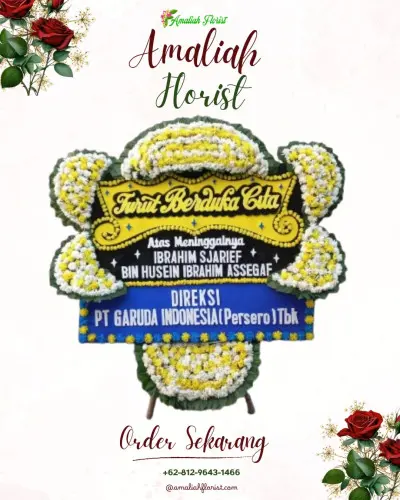 Papan Bunga Duka di Secang